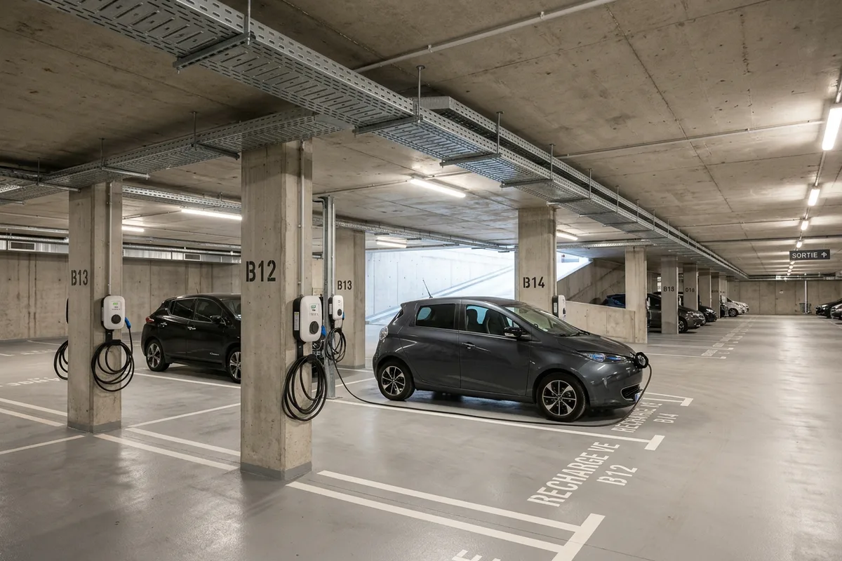 Projet collectif d installation borne de recharge en copropriété à Louviers Projet collectif d installation borne de recharge en copropriété à Louviers